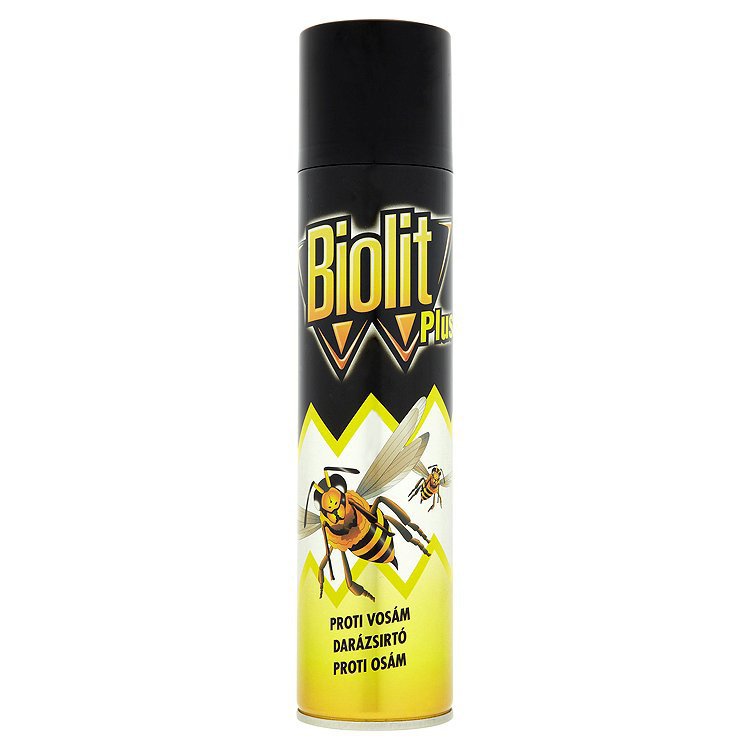 Biolit Plus proti vosám 400ml | Chemické výrobky - Hubiče, odpuz.hmyzu, šampony pro psy
